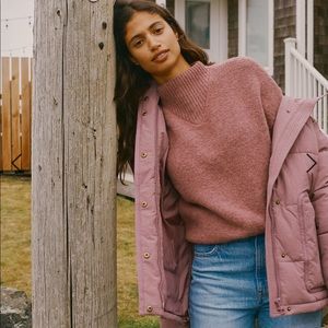 Madewell Mockneck Pullover Sweater - Brand New